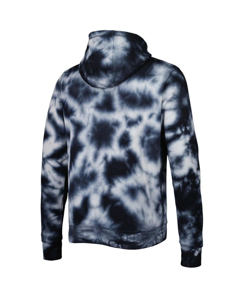 Men's Black Washington Commanders Team Tie-Dye Pullover Hoodie