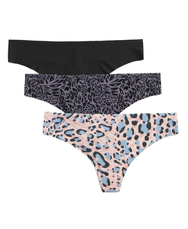 Plus Size Annie Thong Panty Pack of 3