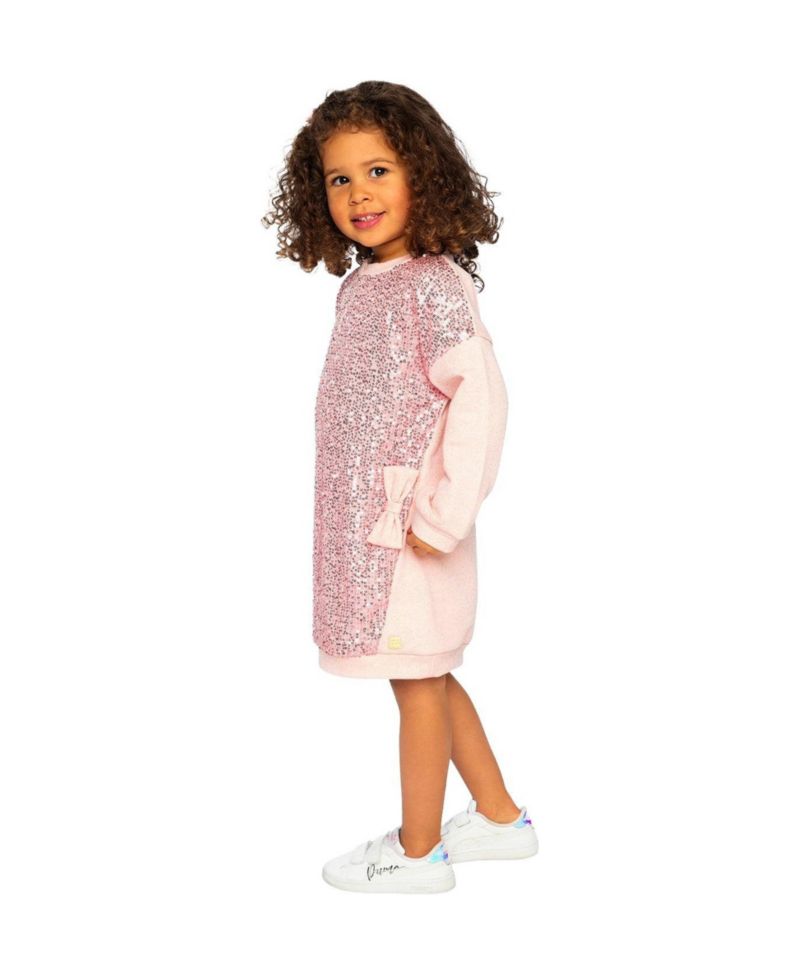 Little and Big Girl's (6-14) Sweatshirt Dress