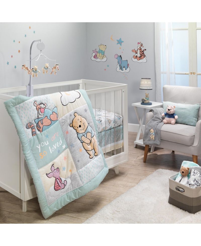 Disney Baby Winnie the Pooh Hugs Musical Crib Mobile