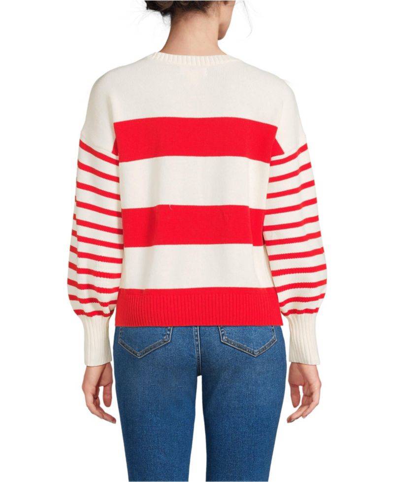 Women's Petite Drifter Jersey Crewneck Sweater