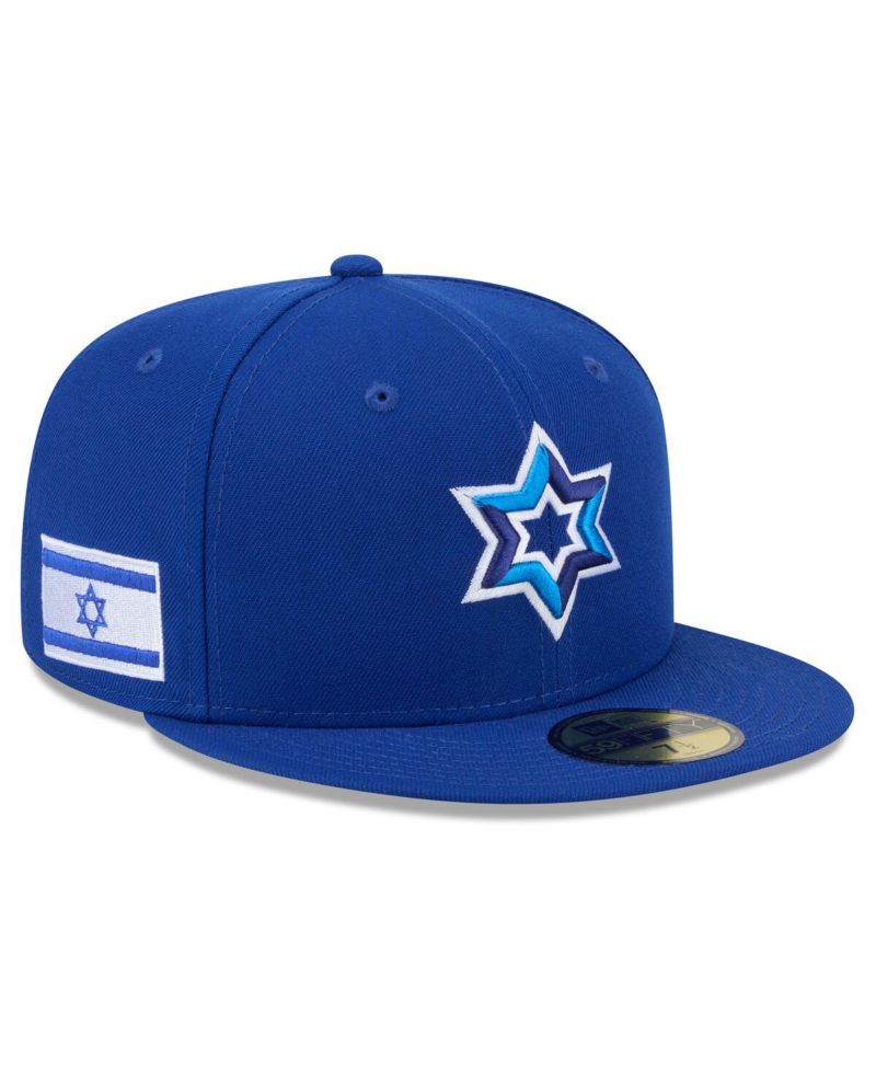Men's Blue Israel Baseball 2026 World Baseball Classic 59FIFTY Fitted Hat