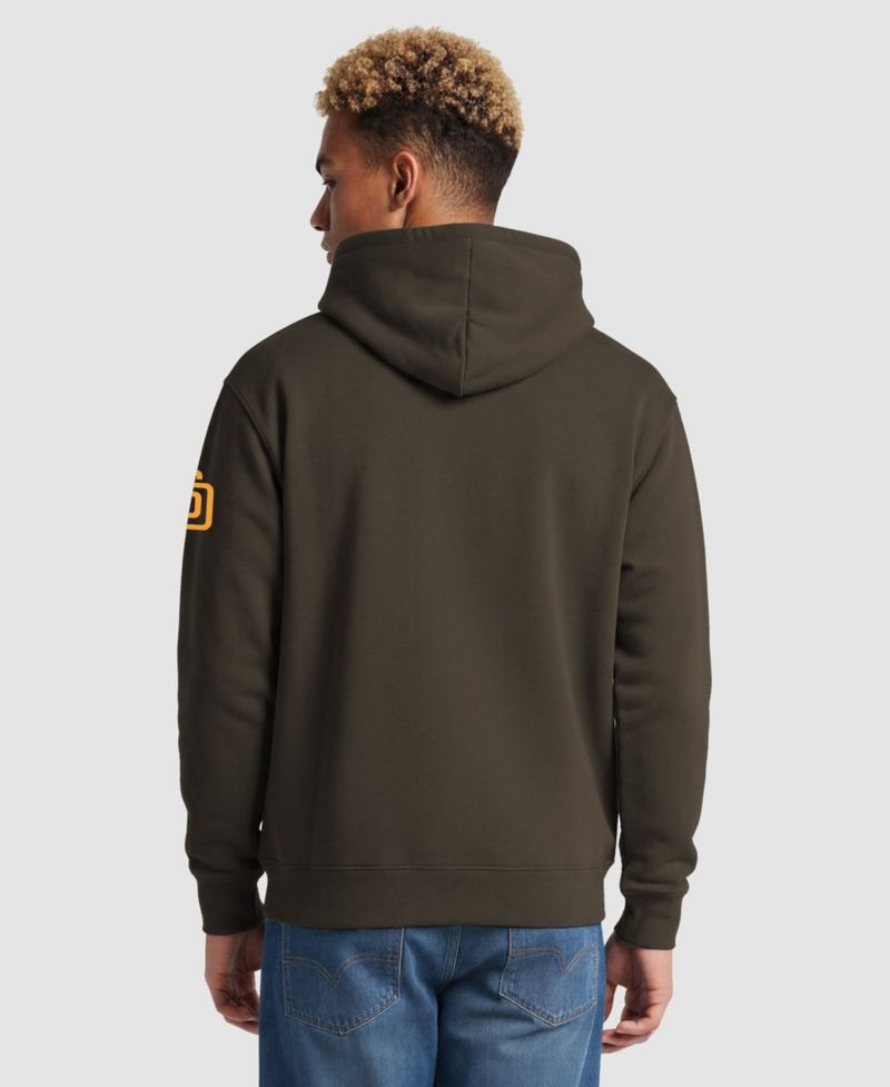 Men's Brown San Diego Padres Fleece Hoodie