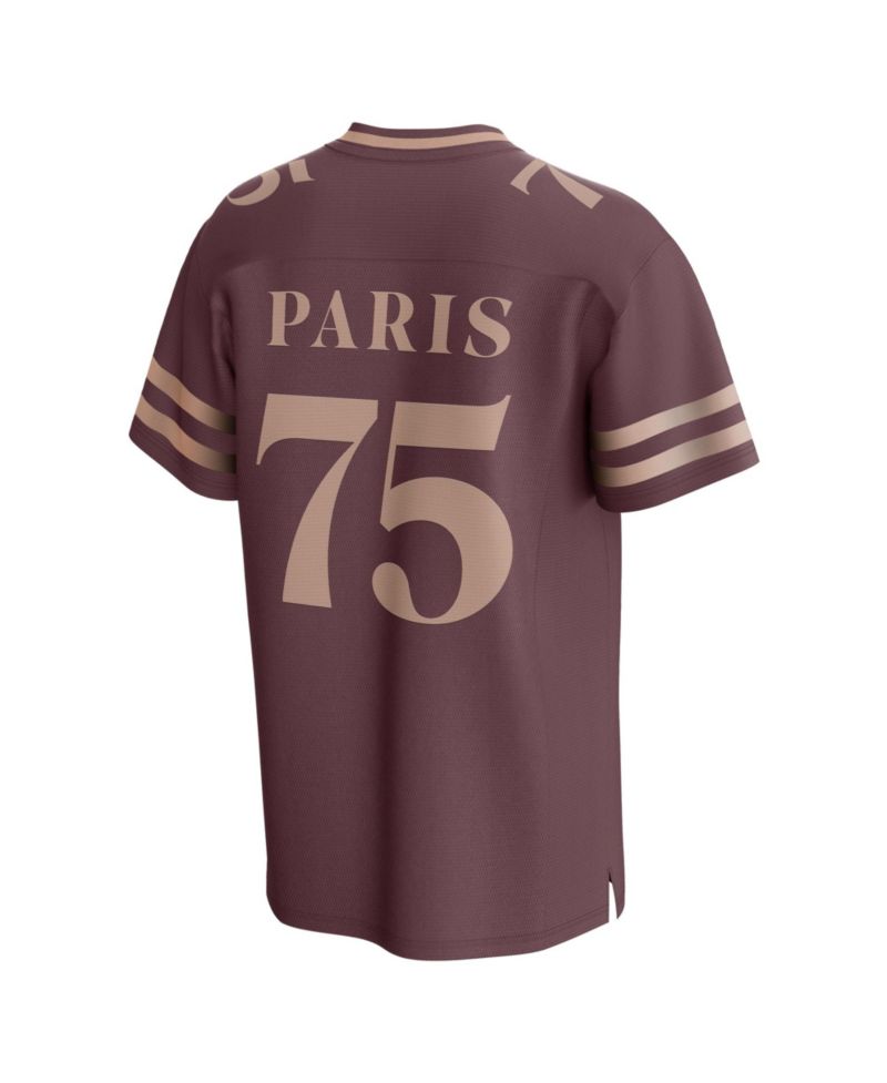 Men's Burgundy Paris Saint-Germain Fashion Mesh Jersey
