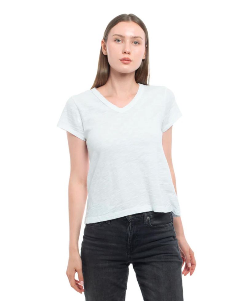 Women's V-Neck Baby Tee