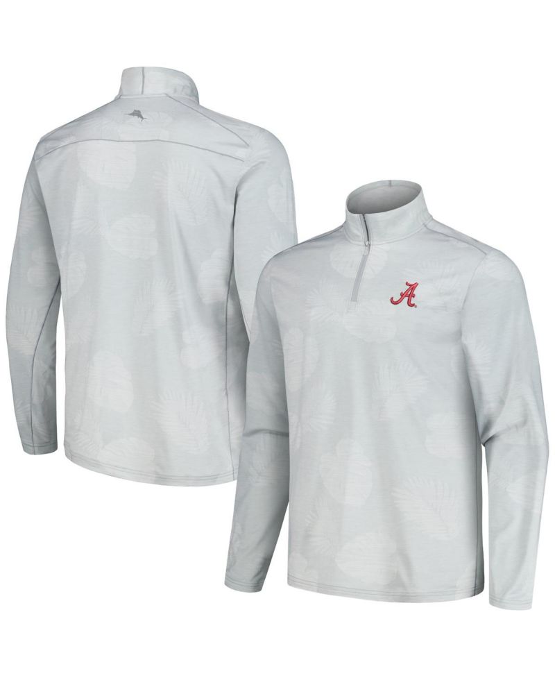Men's Wisconsin Badgers Delray Frond Island Zone Half-Zip Jacket