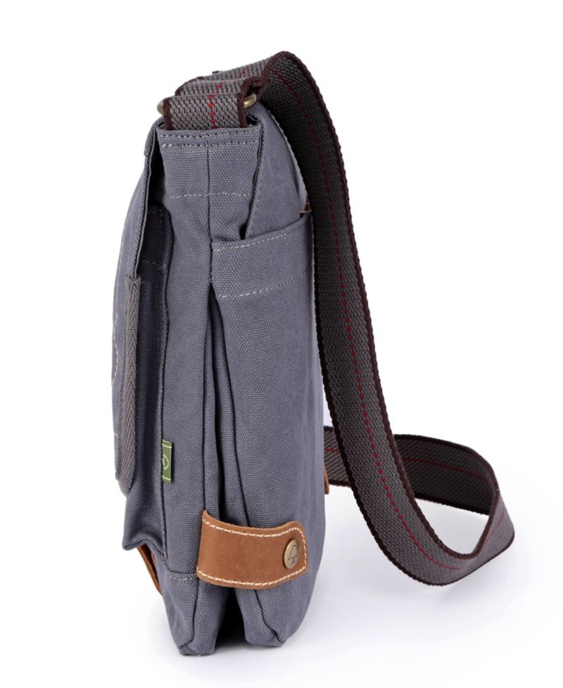 Atona Classic Flap Canvas Crossbody Bag