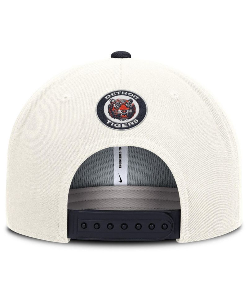 Men's Cream/Navy Detroit Tigers Cooperstown Pro Dri-FIT Snapback Hat