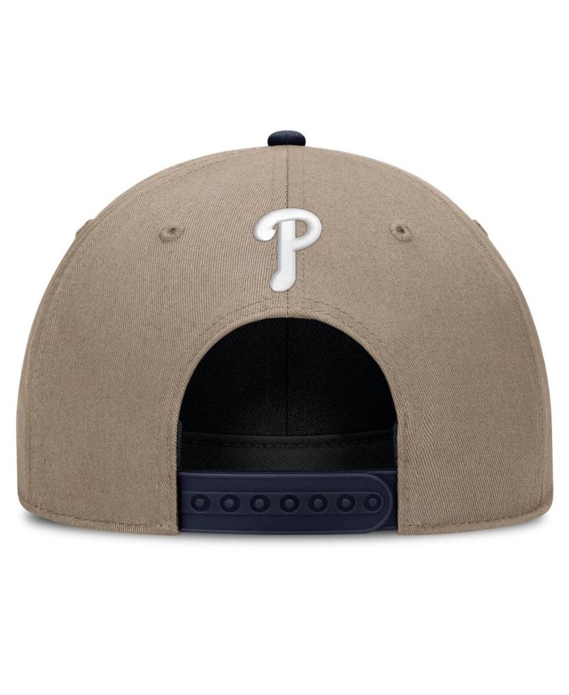 Men's Khaki Philadelphia Phillies Father's Day Rope Rise Adjustable Hat