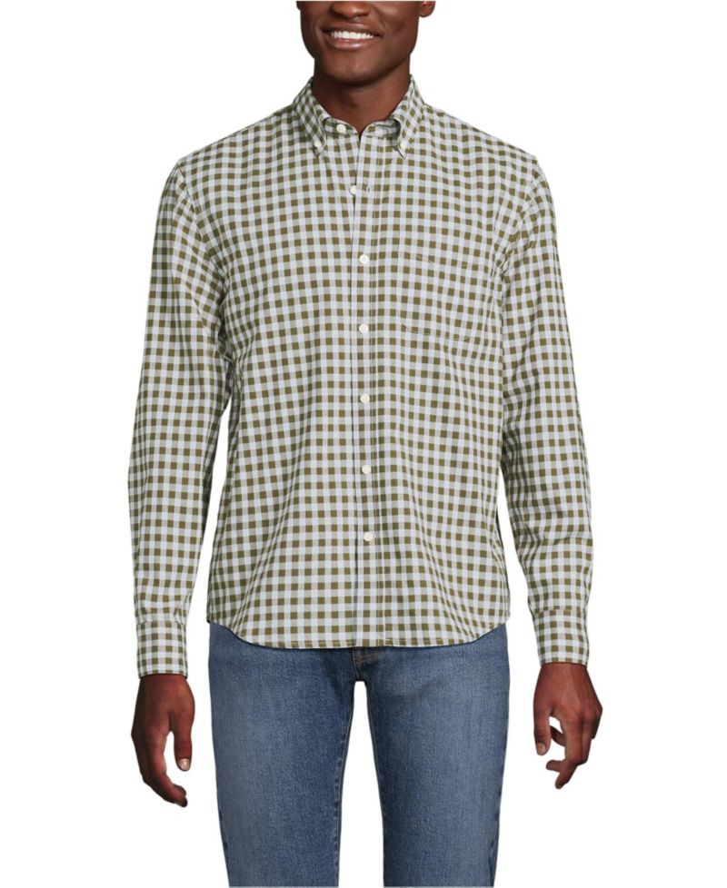Оливковый Drab Gingham