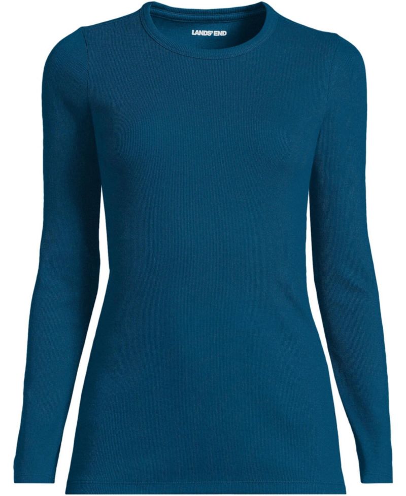 Women's Long Sleeve Micro Rib T-Shirt