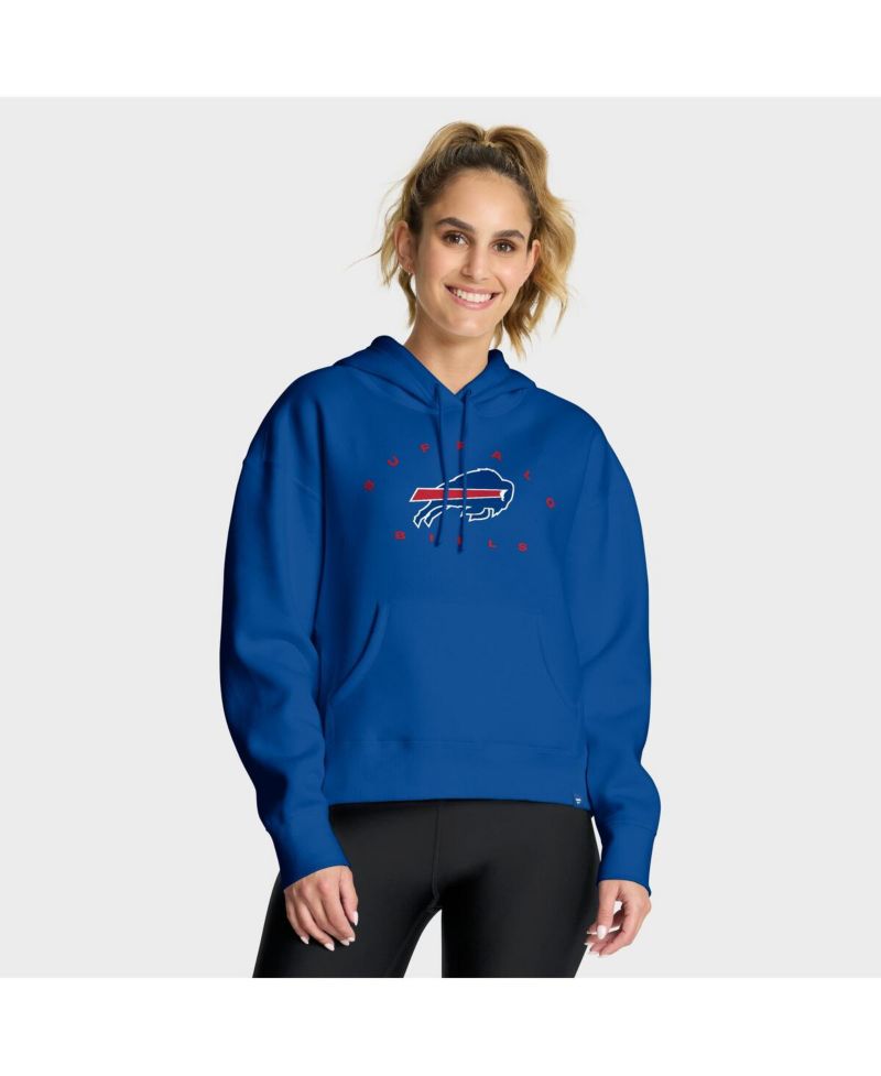 Women's Royal Buffalo Bills Eligible Receiver Legacy Pullover Hoodie