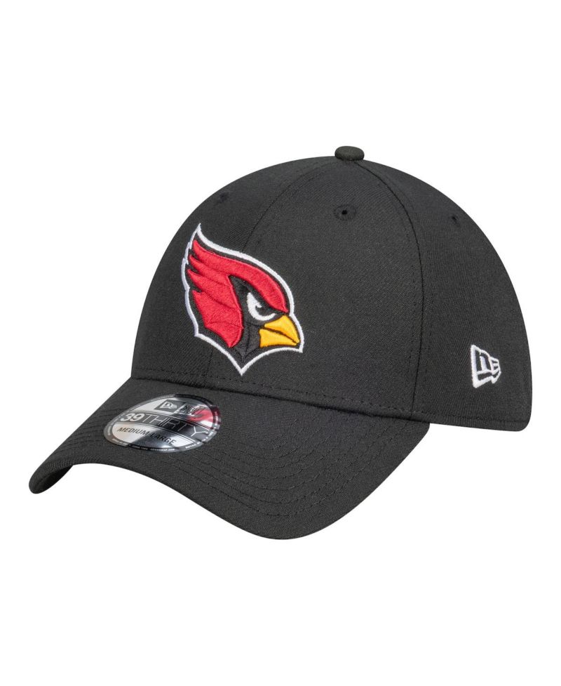 Men's Black Arizona Cardinals Core Team 39THIRTY Flex Hat
