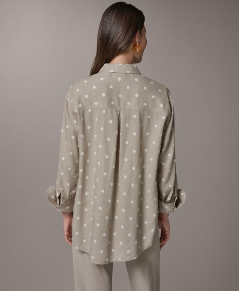 Women's Long-Sleeve Button-Front Shirt