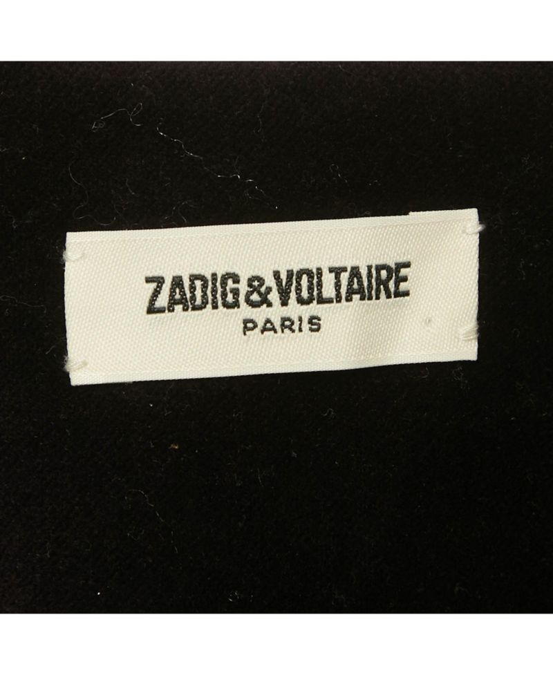 Zadig & Voltaire Women's Vadim Velvet Embroidered Collarless Blazer