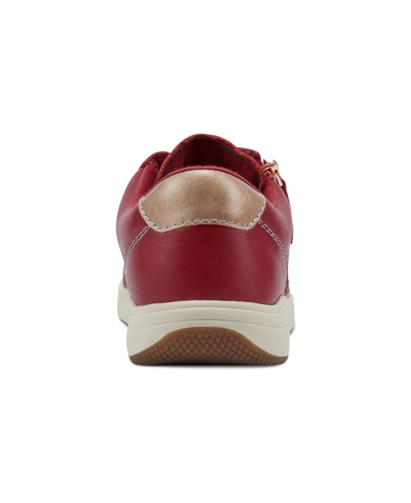 Women's Netta Side Zip Lace-Up Sneakers