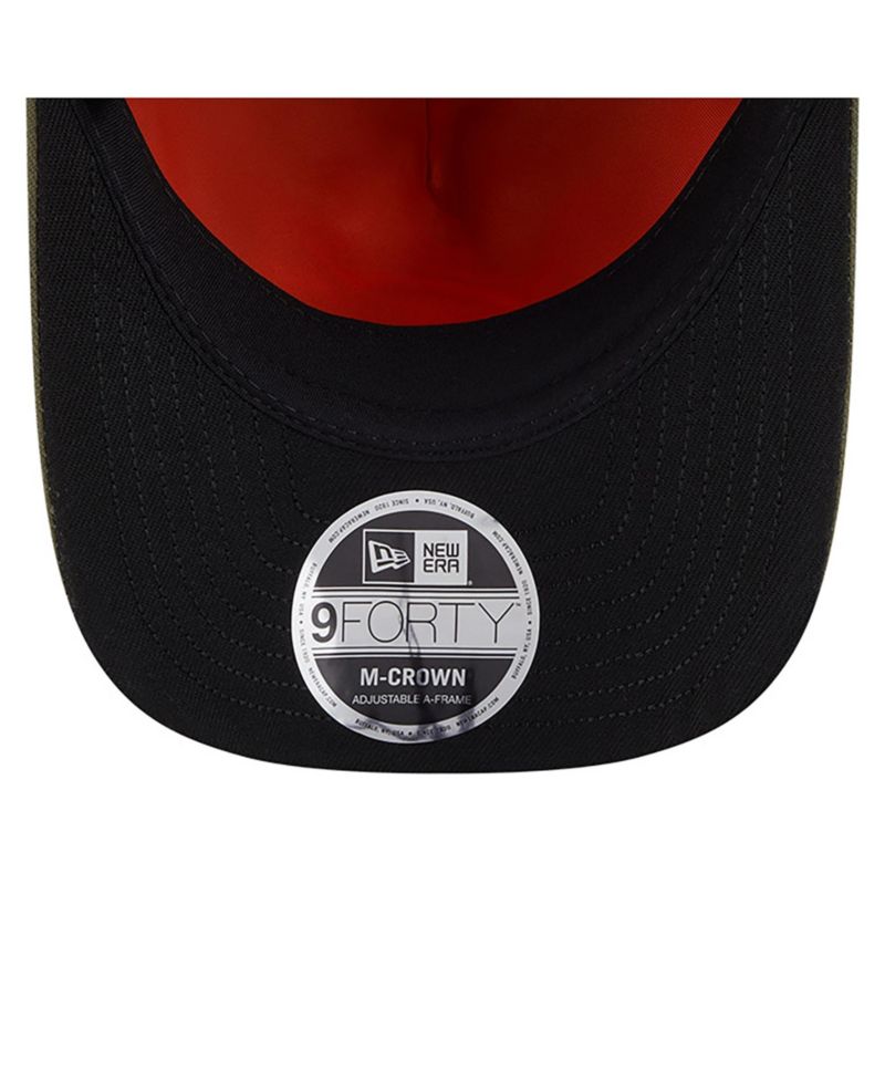 x Alpha Men's Industries Olive Detroit Lions A-Frame 9FORTY Adjustable Hat