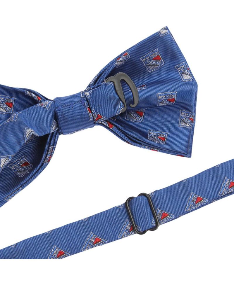 Men's Blue New York Rangers Repeat Bow Tie