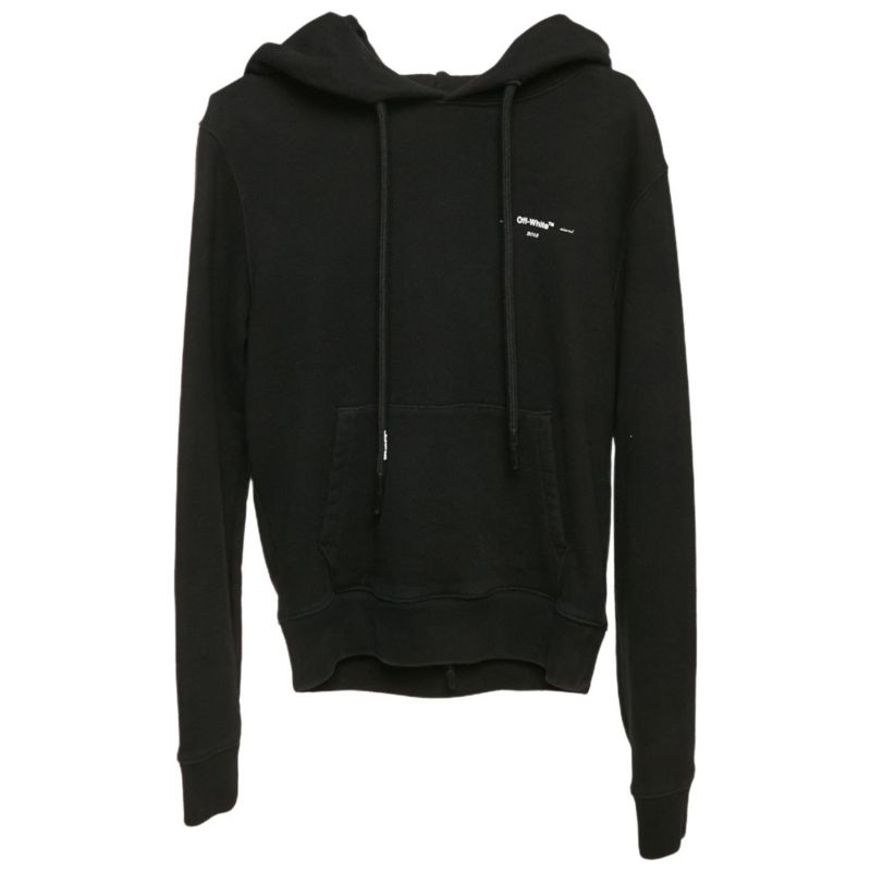 Men's Cotton Knit Arrow Applique Hoodie