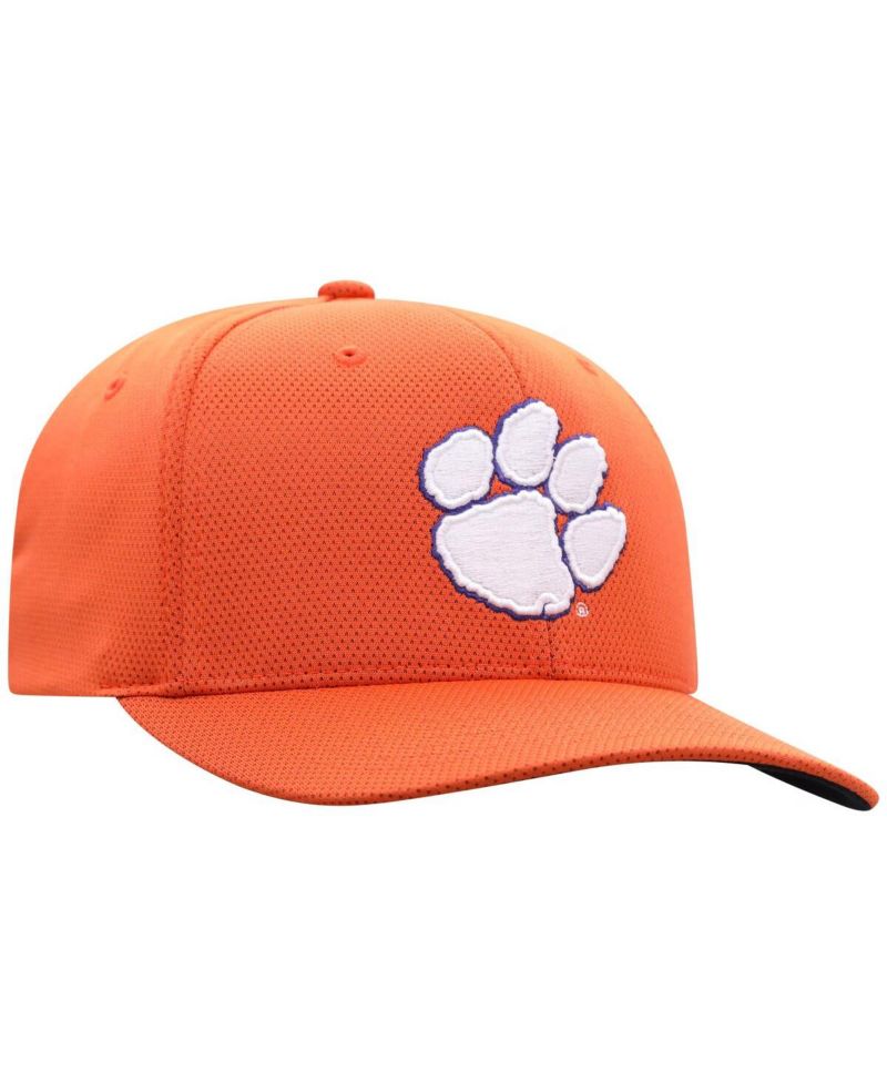 Men's Orange Clemson Tigers Reflex 2.0 Flex Fit Hat