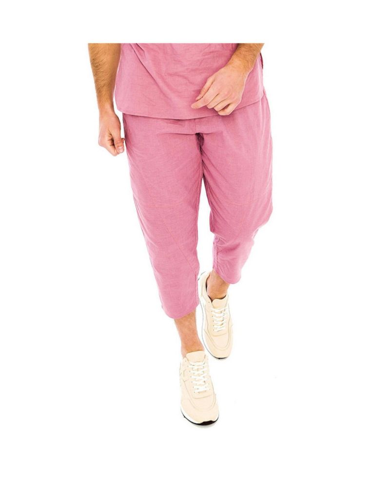 Men's Jin YahYa Linen Drawstring Pant