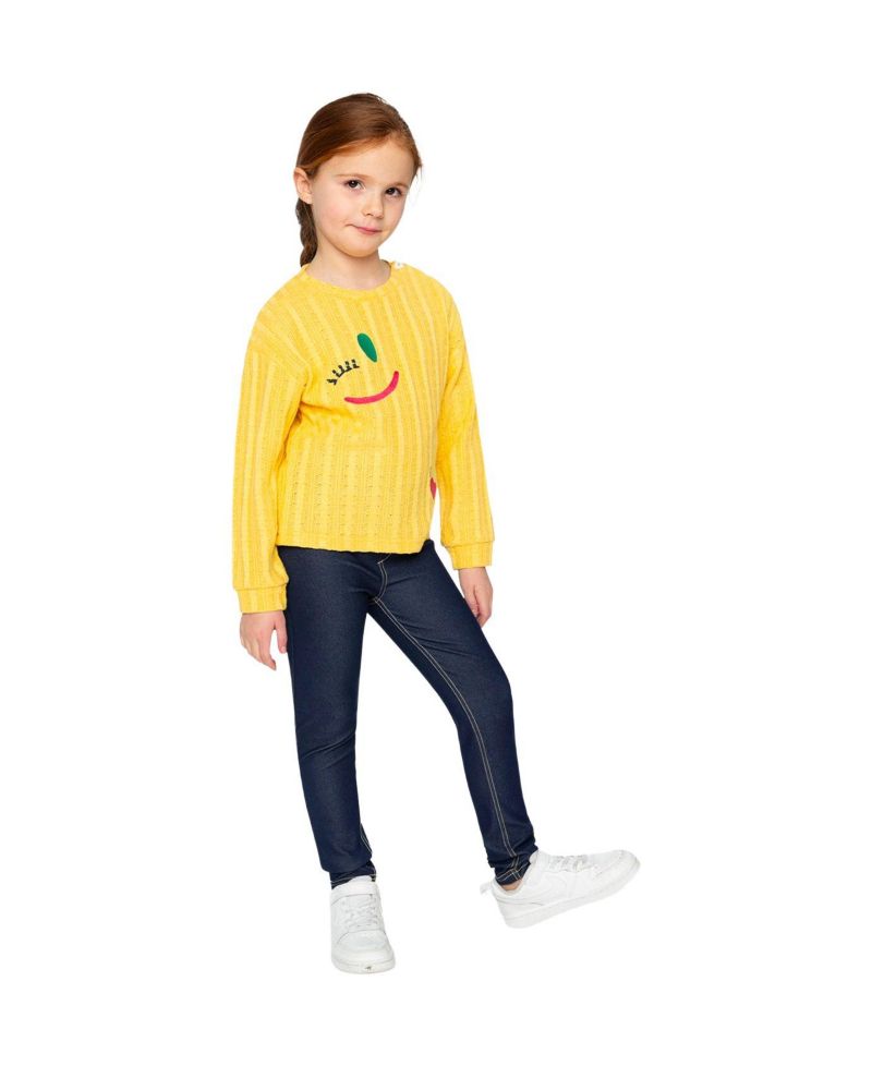 Baby Girls (12M - 24M) Jeggings Denim
