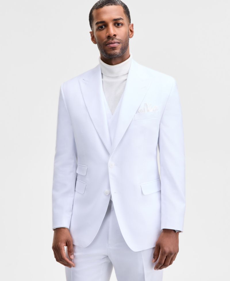 Men's Classic-Fit Solid Suit Separates Jacket