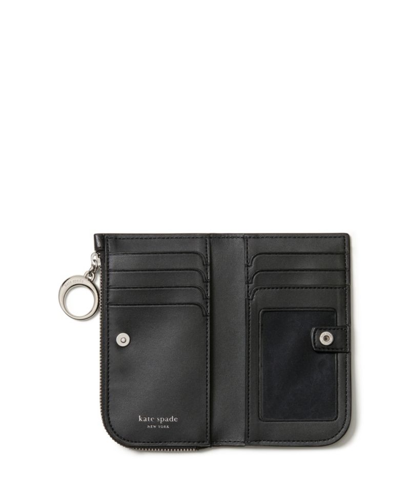 Halo Fine Grain Leather Slim Bifold Wallet