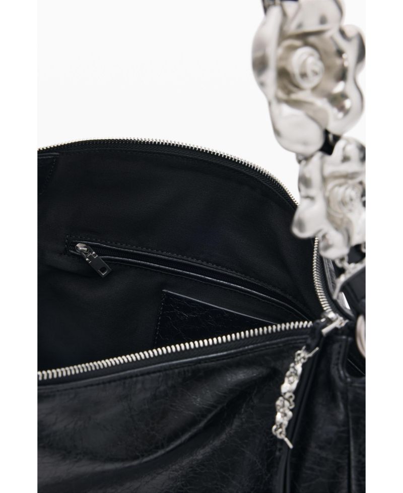 Women's Square faux leather bag