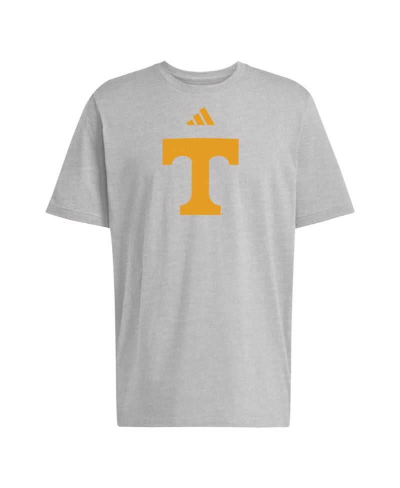 Men's Gray Tennessee Volunteers Primary Logo T-Shirt