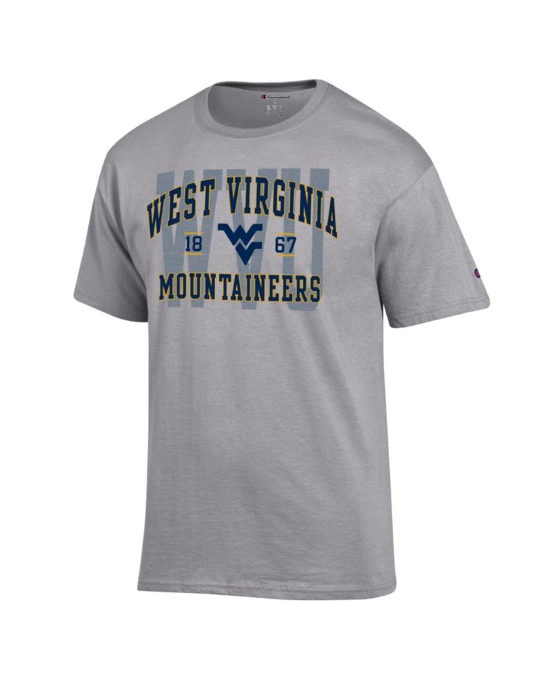 Men's Heather Gray West Virginia Mountaineers Varsity T-Shirt