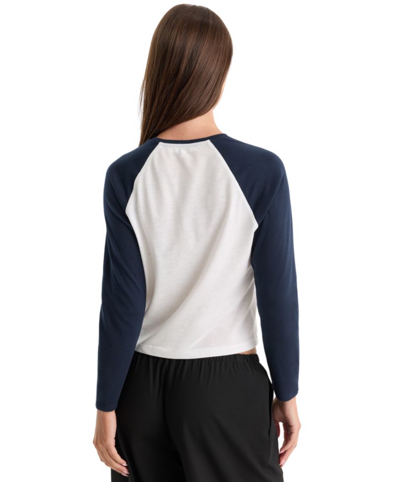Women's Raglan Long-Sleeve Crewneck T-Shirt