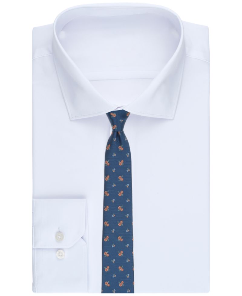 Men's Skinny-Fit Rubin Floral Tie