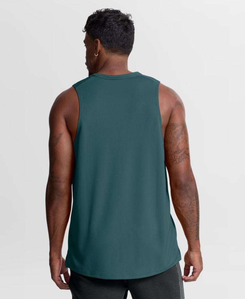 Men's Midnight Green Philadelphia Eagles Kickoff Miler Dri-FIT Tank Top