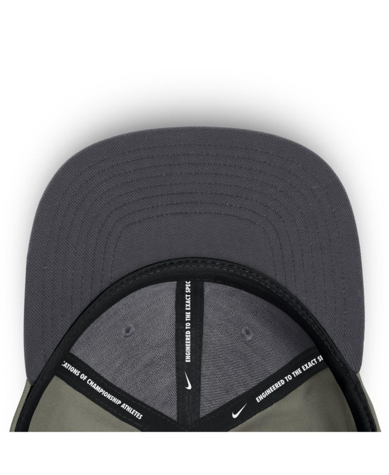 Men's Olive Atlanta Braves Pro Dri-FIT snapback Hat
