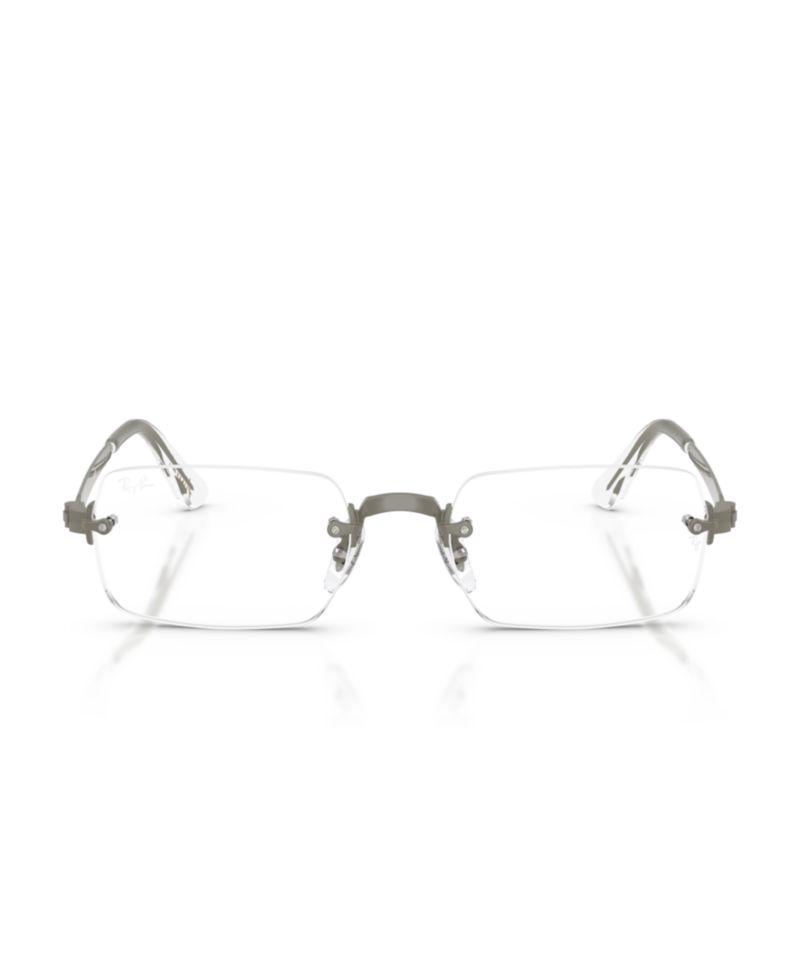 Unisex Rectangle Metal RB3928V Optics By A$AP Rocky Eyeglasses