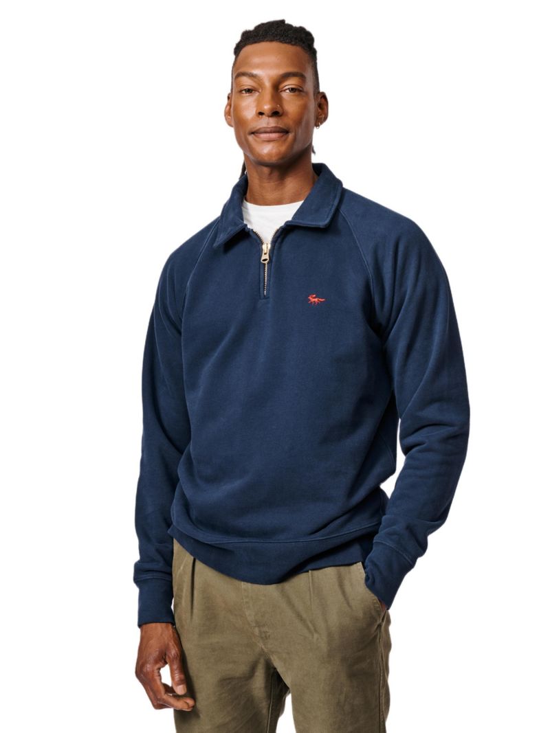 Men's Dunster Zip Neck Sweatshirt