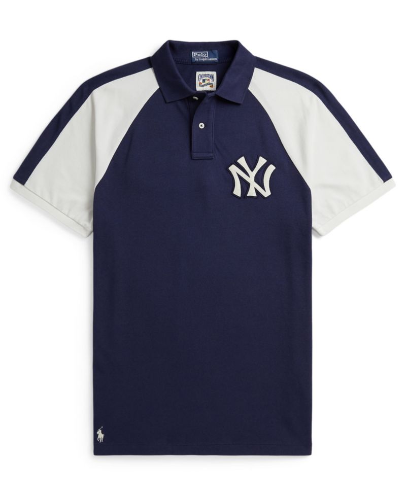 Men's Raglan Short-Sleeve Polo Shirt