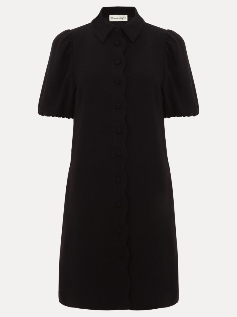Women's Candice Scallop Detail Shirt Dress