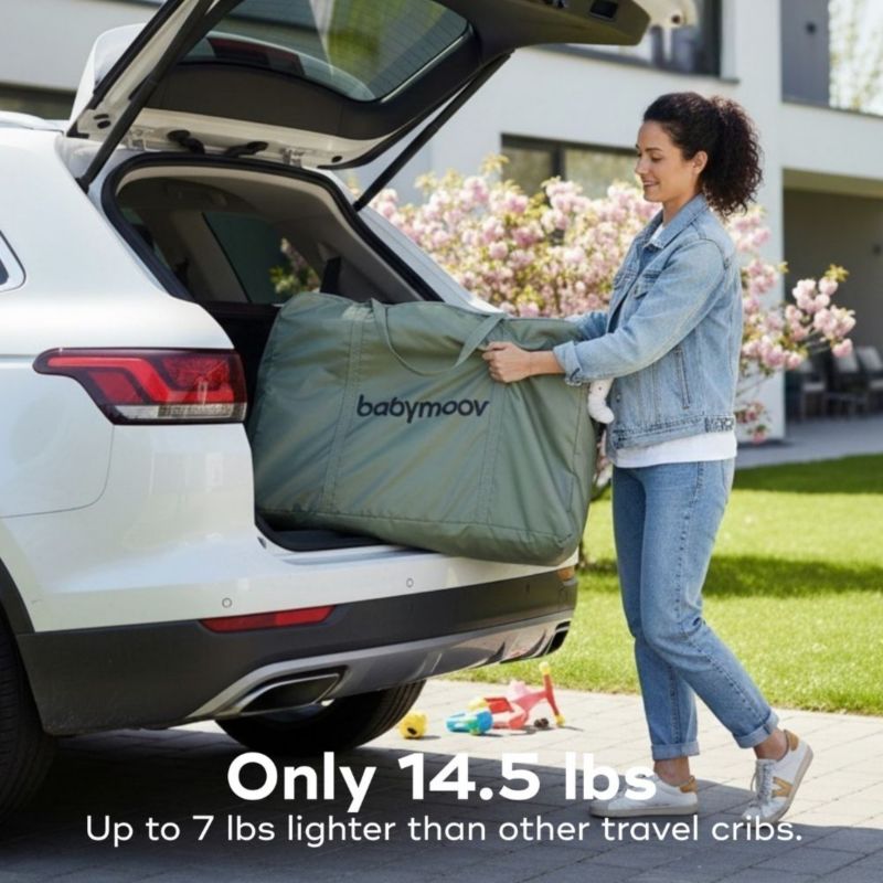 Moov and Comfy 3-in-1 Travel Crib and Playard