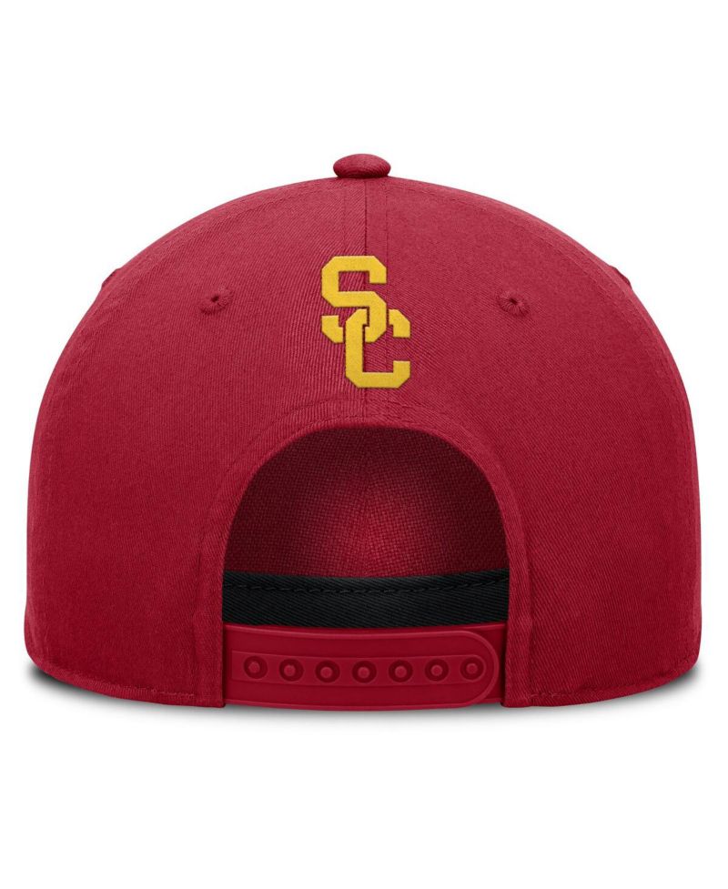Men's Cardinal USC Trojans Foul Ball Rope Adjustable Hat