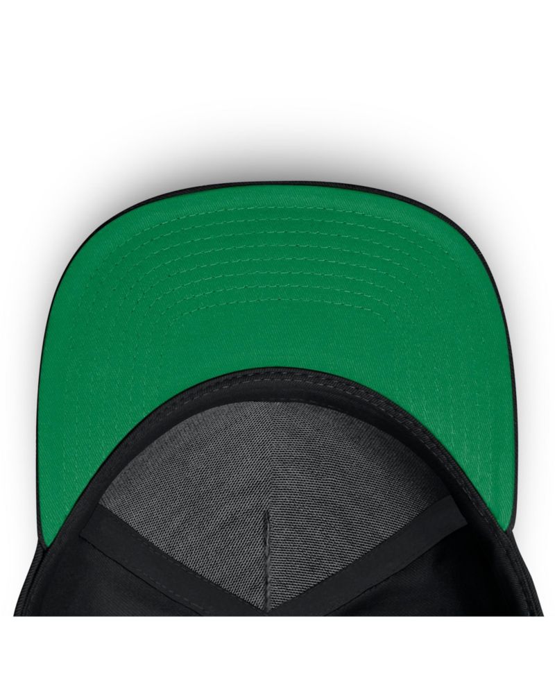 Men's Black Los Angeles Dodgers Cooperstown Collection Rise Adjustable Hat
