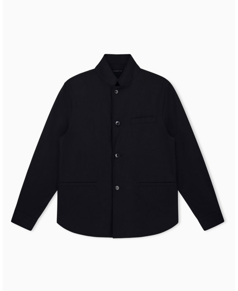 Men's Mandarin Collar Blazer
