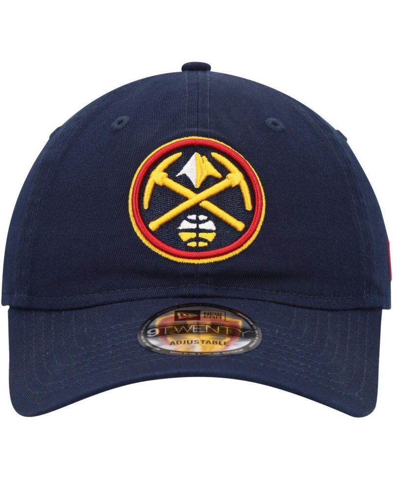 Men's Navy Denver Nuggets Team 2.0 9TWENTY Adjustable Hat