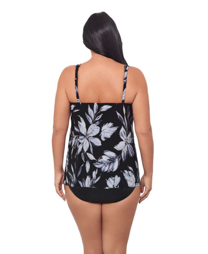 Plus Size Mirage Tankini Top