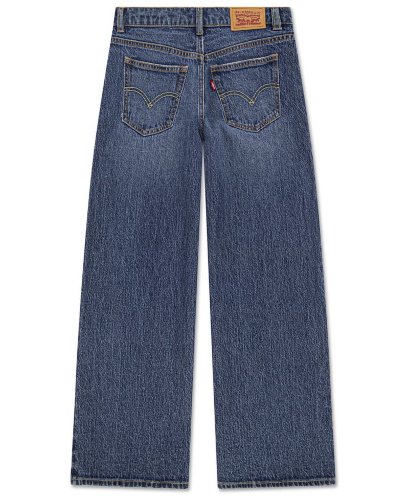 Girls' 7-16 High Rise Baggy Jeans