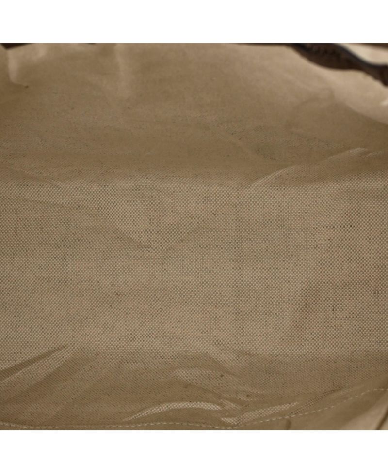 Large Ophidia Cut Out Handle Bag GG Coated Canvas with Leather