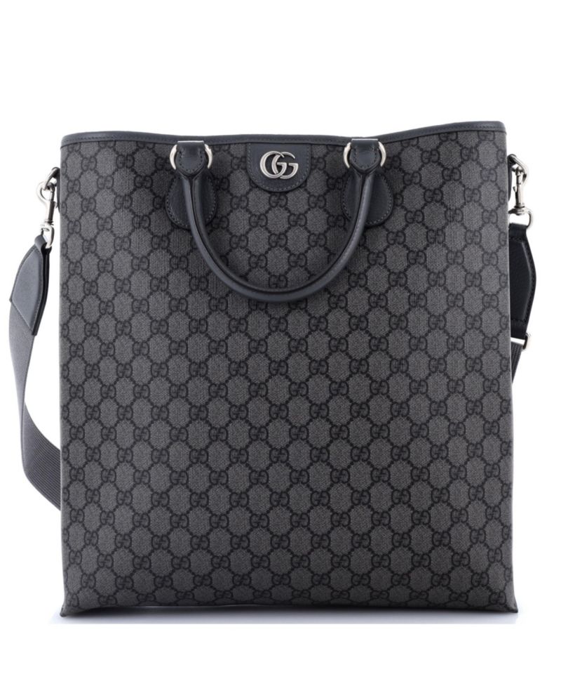 Medium Ophidia Convertible Tote GG Coated Canvas
