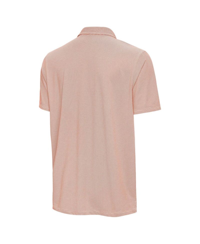 Men's Orange/White Baltimore Orioles Pave Polo Shirt