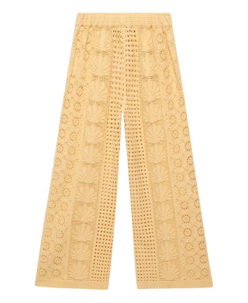 Women's Crochet Knit Trousers